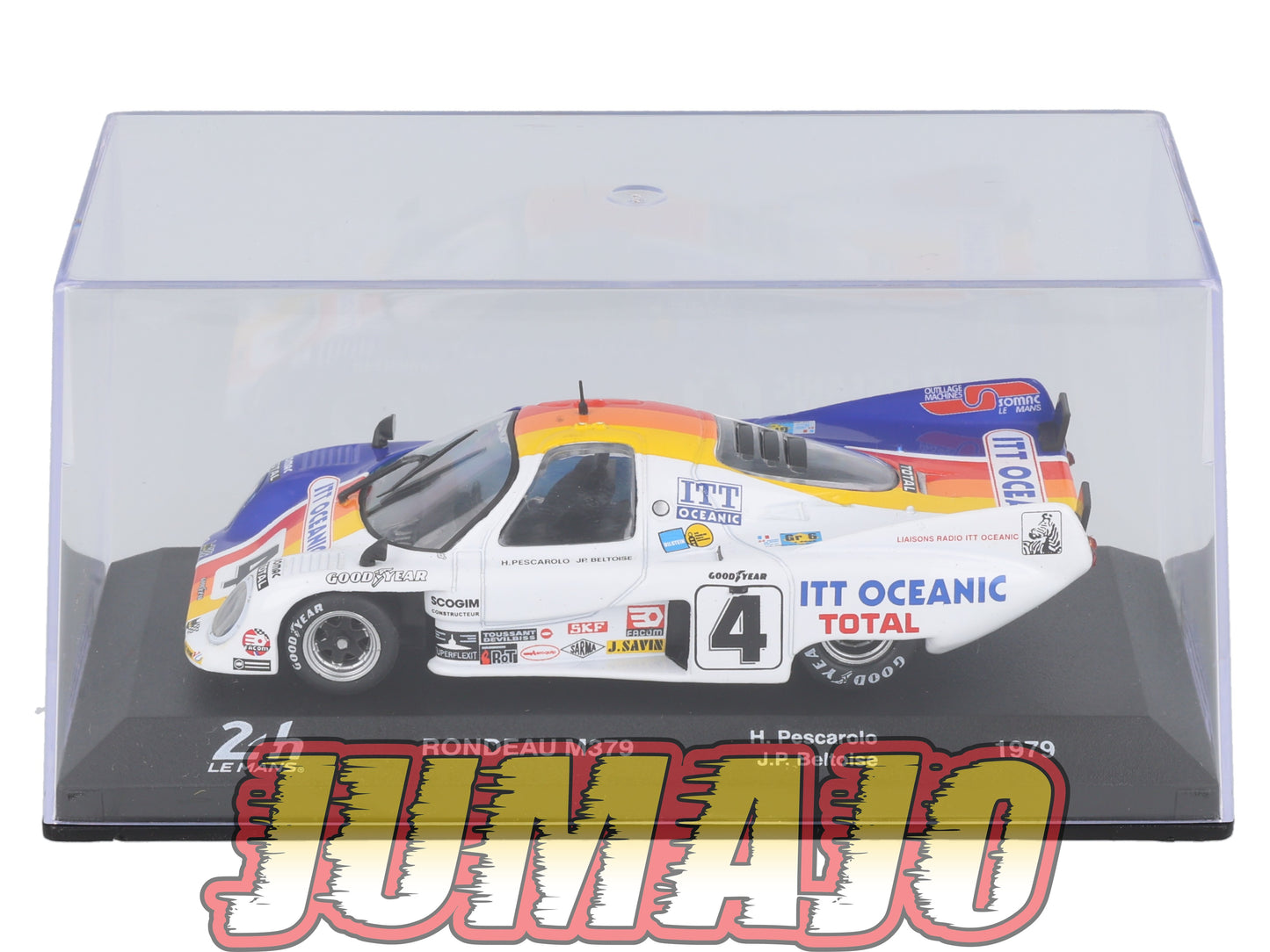 24H258 Voiture 1/43 CENTAURIA 24 Heures Mans : RONDEAU M379 1979 #4 H.Pescarolo