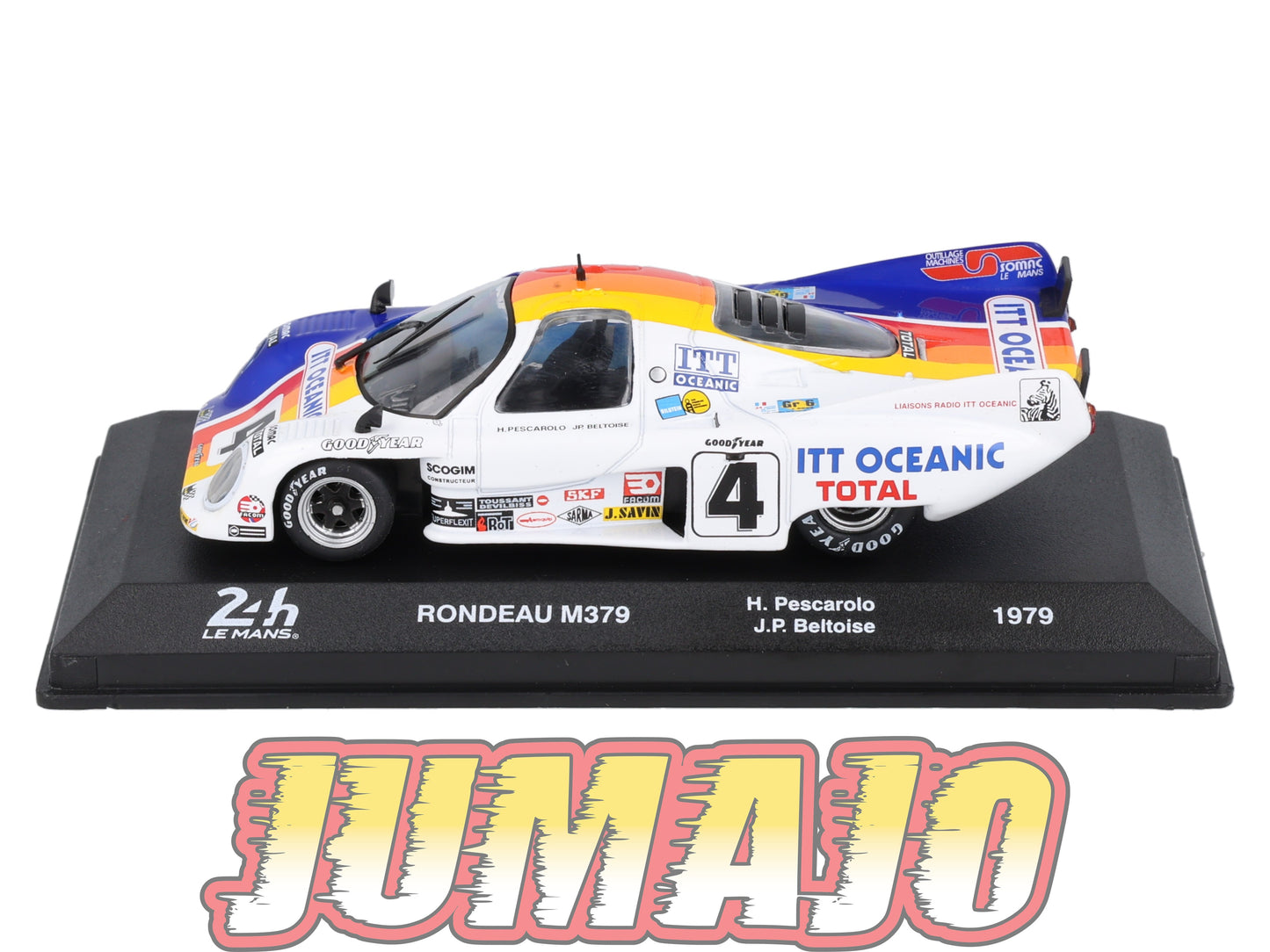24H258 Voiture 1/43 CENTAURIA 24 Heures Mans : RONDEAU M379 1979 #4 H.Pescarolo