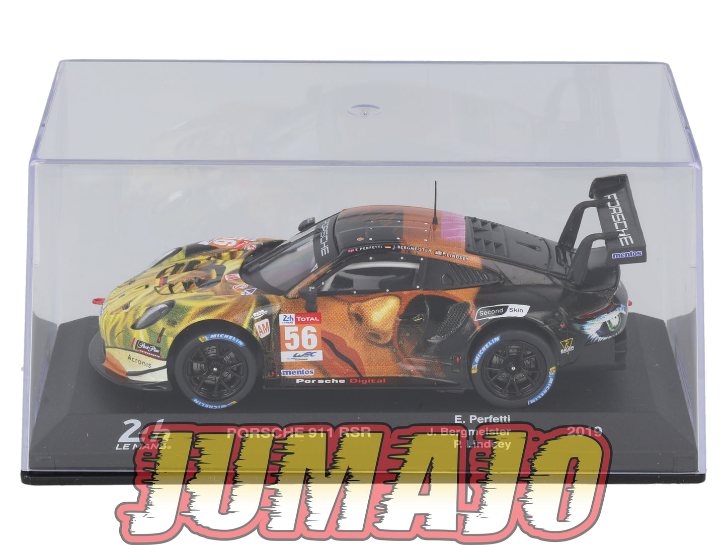 24H259 Voiture 1/43 CENTAURIA 24 Heures Mans : PORSCHE 911 RSR 2019 #56 E.Perfetti