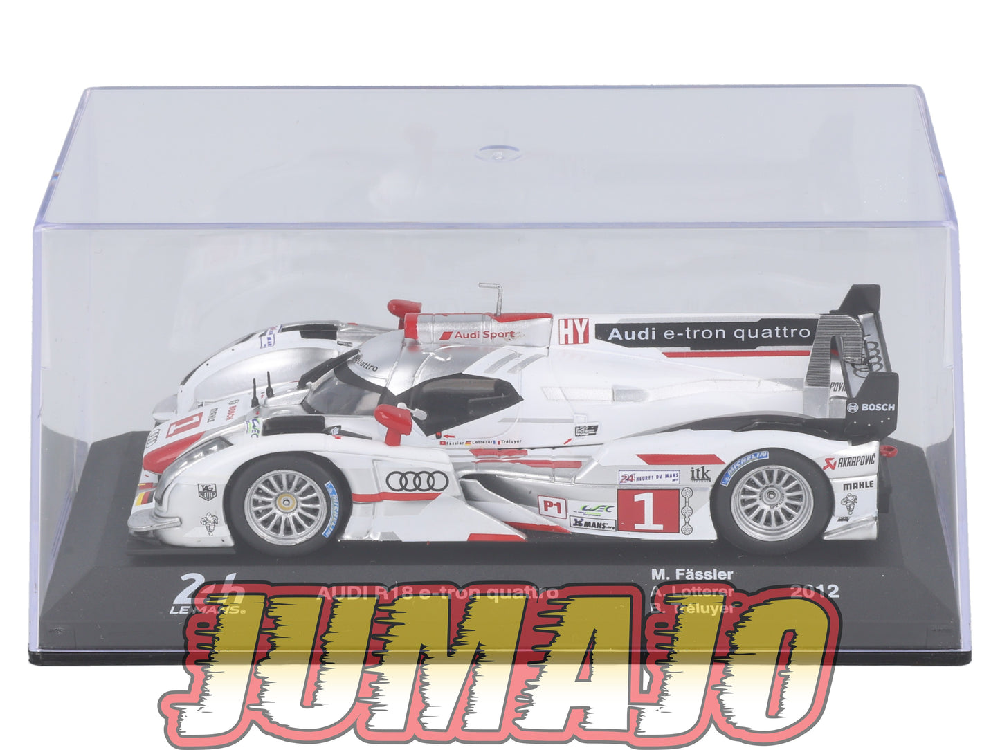 24H260 Voiture 1/43 CENTAURIA 24 Heures Mans : AUDI R18 e-tron quattro 2012 #1 Winner