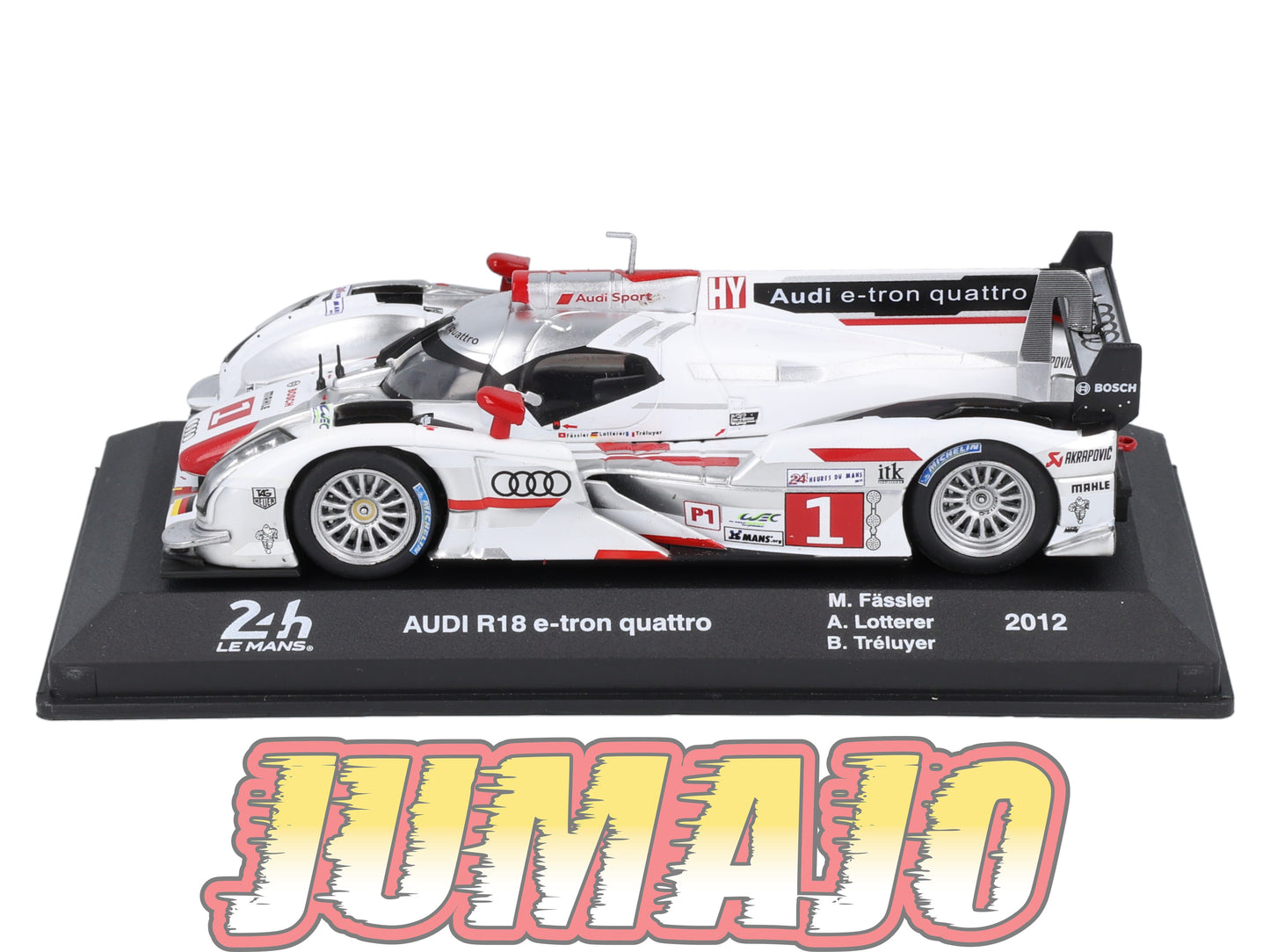 24H260 Voiture 1/43 CENTAURIA 24 Heures Mans : AUDI R18 e-tron quattro 2012 #1 Winner