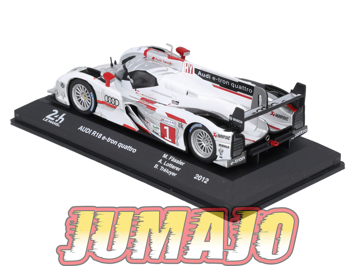 24H260 Voiture 1/43 CENTAURIA 24 Heures Mans : AUDI R18 e-tron quattro 2012 #1 Winner