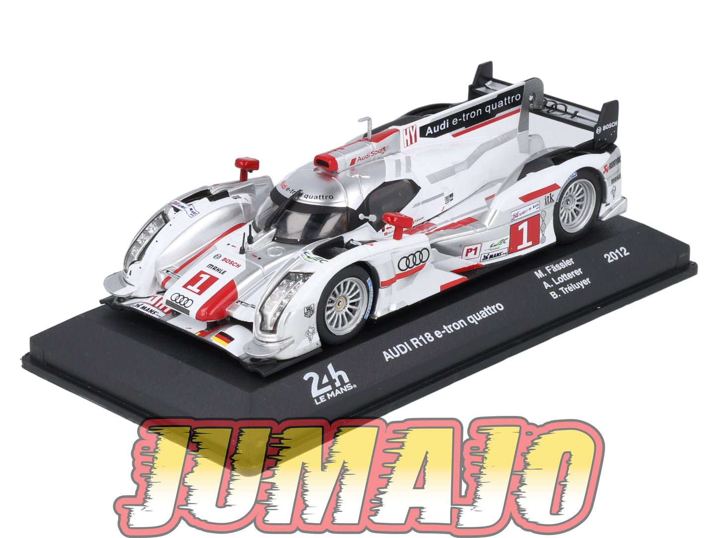 24H260 Voiture 1/43 CENTAURIA 24 Heures Mans : AUDI R18 e-tron quattro 2012 #1 Winner