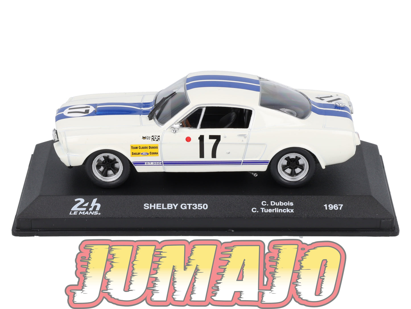 24H262 Voiture 1/43 CENTAURIA 24 Heures Mans : SHELBY GT350 1967 #17 C.Dubois