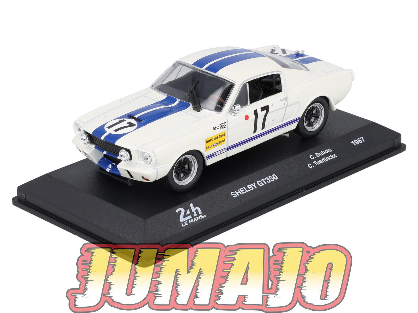 24H262 Voiture 1/43 CENTAURIA 24 Heures Mans : SHELBY GT350 1967 #17 C.Dubois