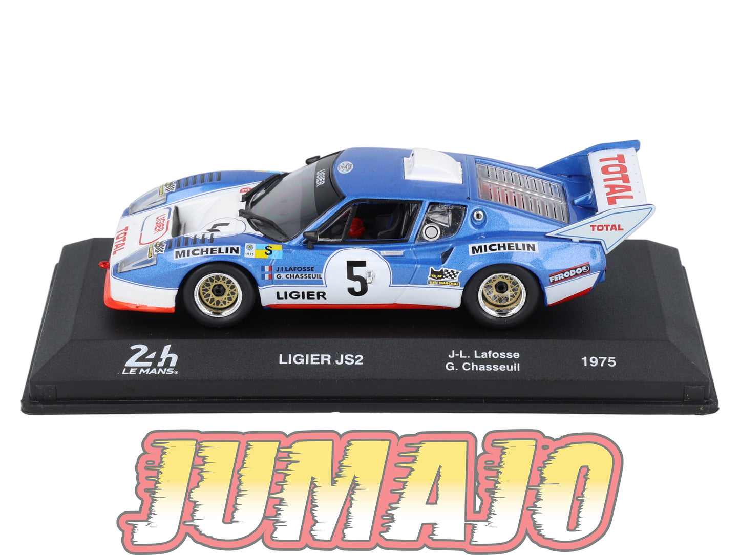 24H264 Voiture 1/43 CENTAURIA 24 Heures Mans : LIGIER JS2 1975 #5 J-L.Lafosse
