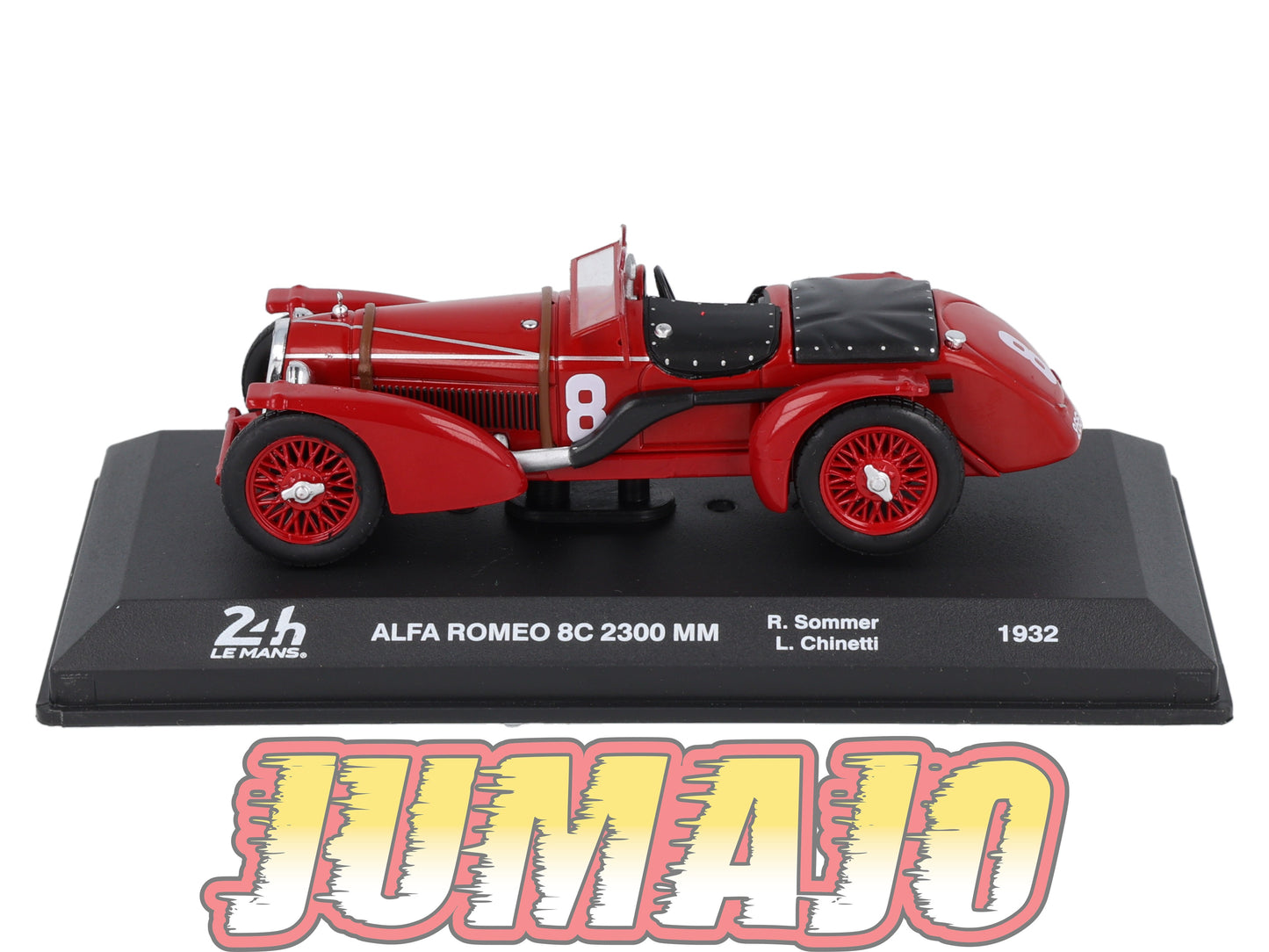 24H265 Voiture 1/43 IXO 24 Heures Mans ALFA ROMEO 8C 2300 MM Winner 1932 #8 R.Sommer