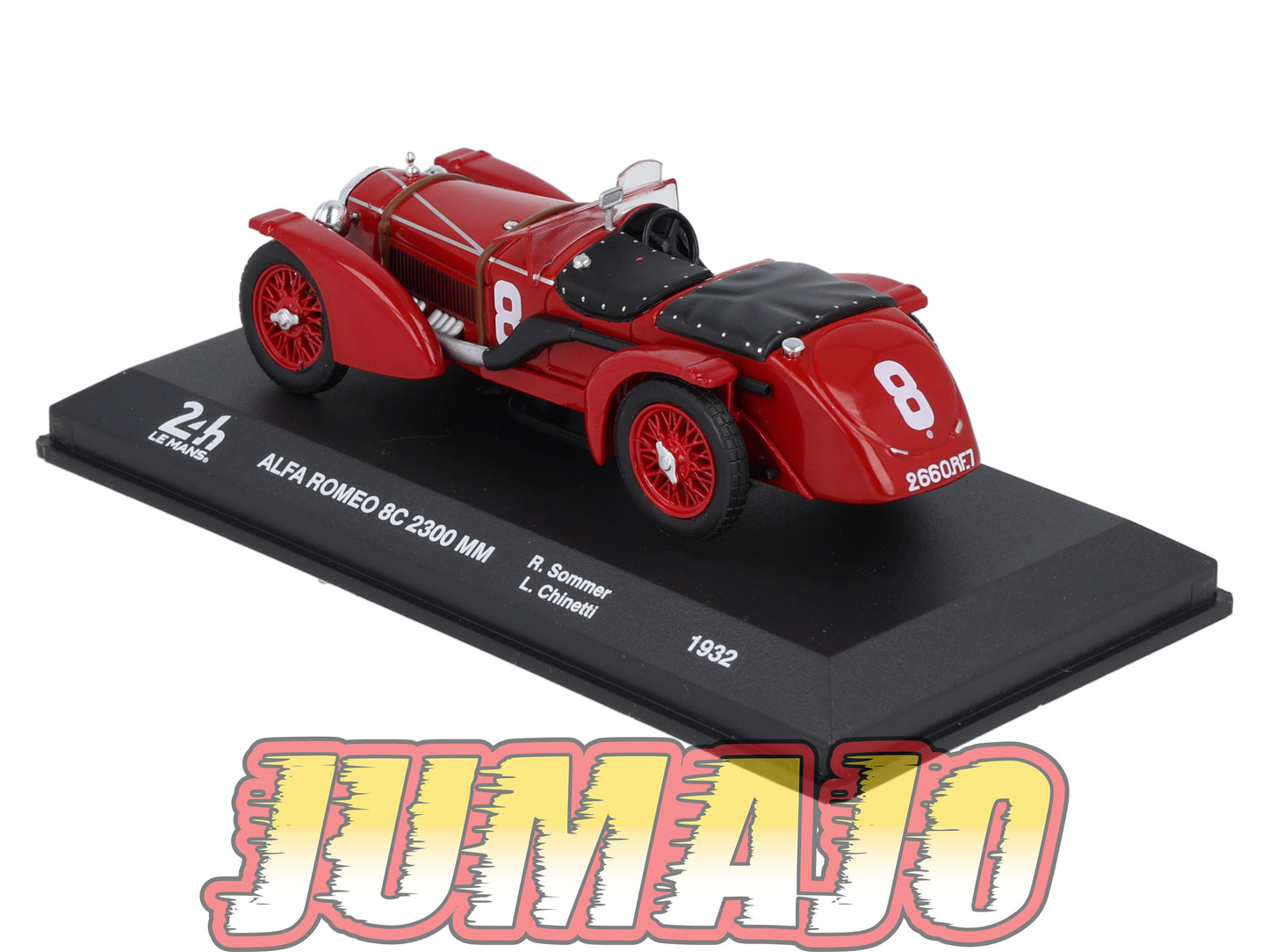 24H265 Voiture 1/43 IXO 24 Heures Mans ALFA ROMEO 8C 2300 MM Winner 1932 #8 R.Sommer