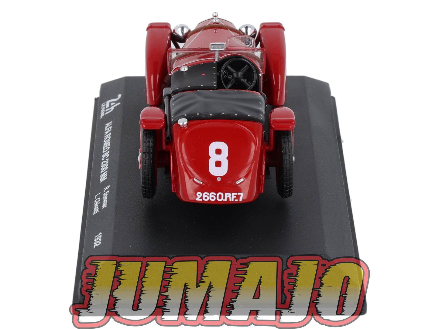 24H265 Voiture 1/43 IXO 24 Heures Mans ALFA ROMEO 8C 2300 MM Winner 1932 #8 R.Sommer