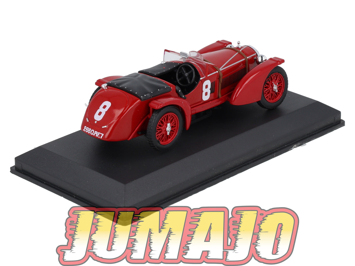 24H265 Voiture 1/43 IXO 24 Heures Mans ALFA ROMEO 8C 2300 MM Winner 1932 #8 R.Sommer