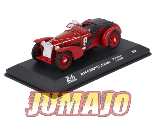 24H265 Voiture 1/43 IXO 24 Heures Mans ALFA ROMEO 8C 2300 MM Winner 1932 #8 R.Sommer