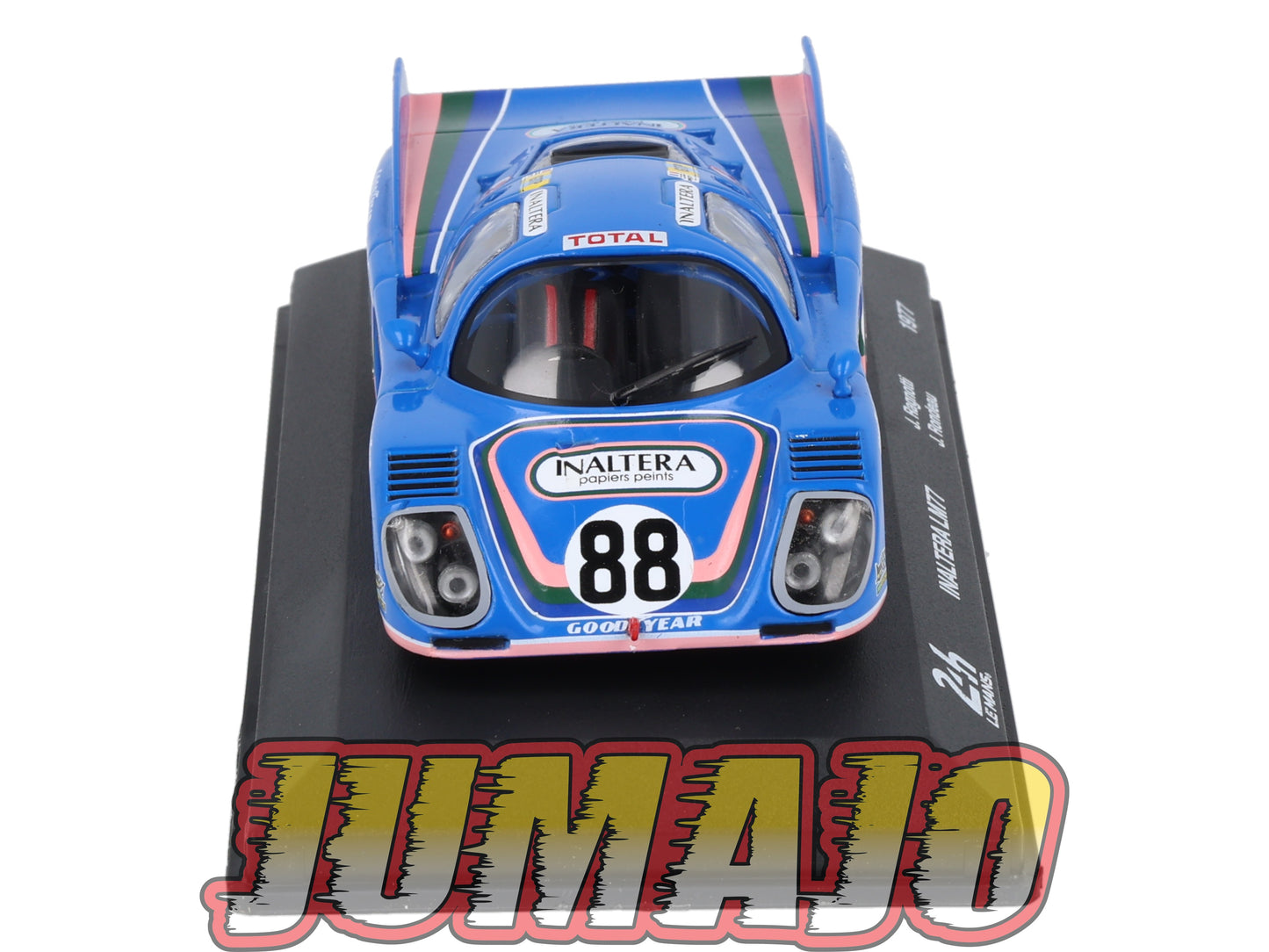 24H266 Voiture 1/43 IXO 24 Heures Mans INALTERA LM77 1977 J.Ragnotti #88