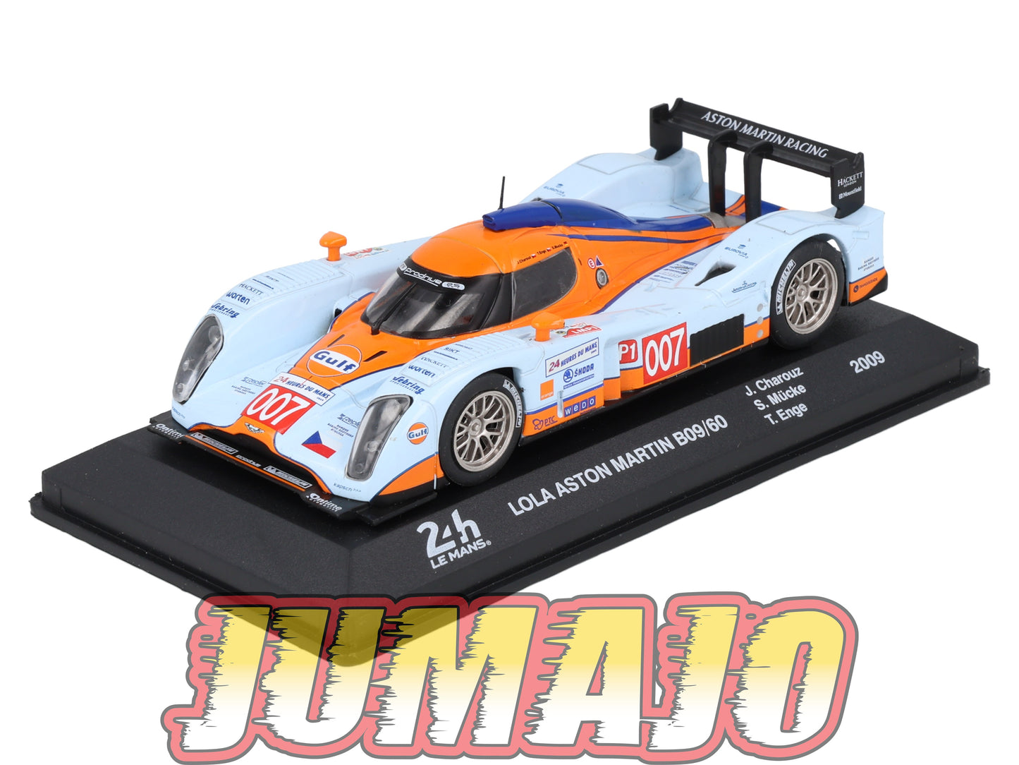 24H267 Voiture 1/43 IXO 24 Heures Mans LOLA ASTON MARTIN B09/60 2009 #007 J.Charouz