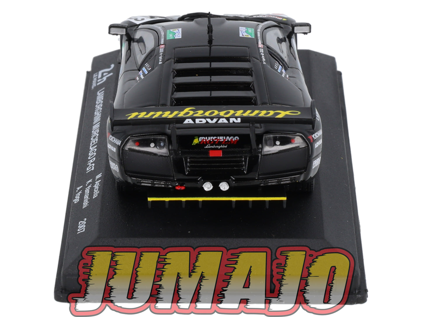 24H268 Voiture 1/43 IXO 24 Heures Mans LAMBORGHINI Murcielago R-GT 2007 #53 M.Apicella