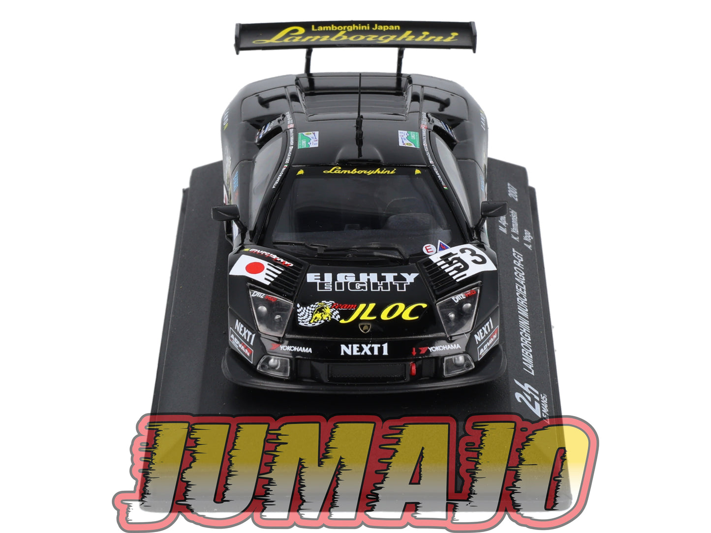 24H268 Voiture 1/43 IXO 24 Heures Mans LAMBORGHINI Murcielago R-GT 2007 #53 M.Apicella