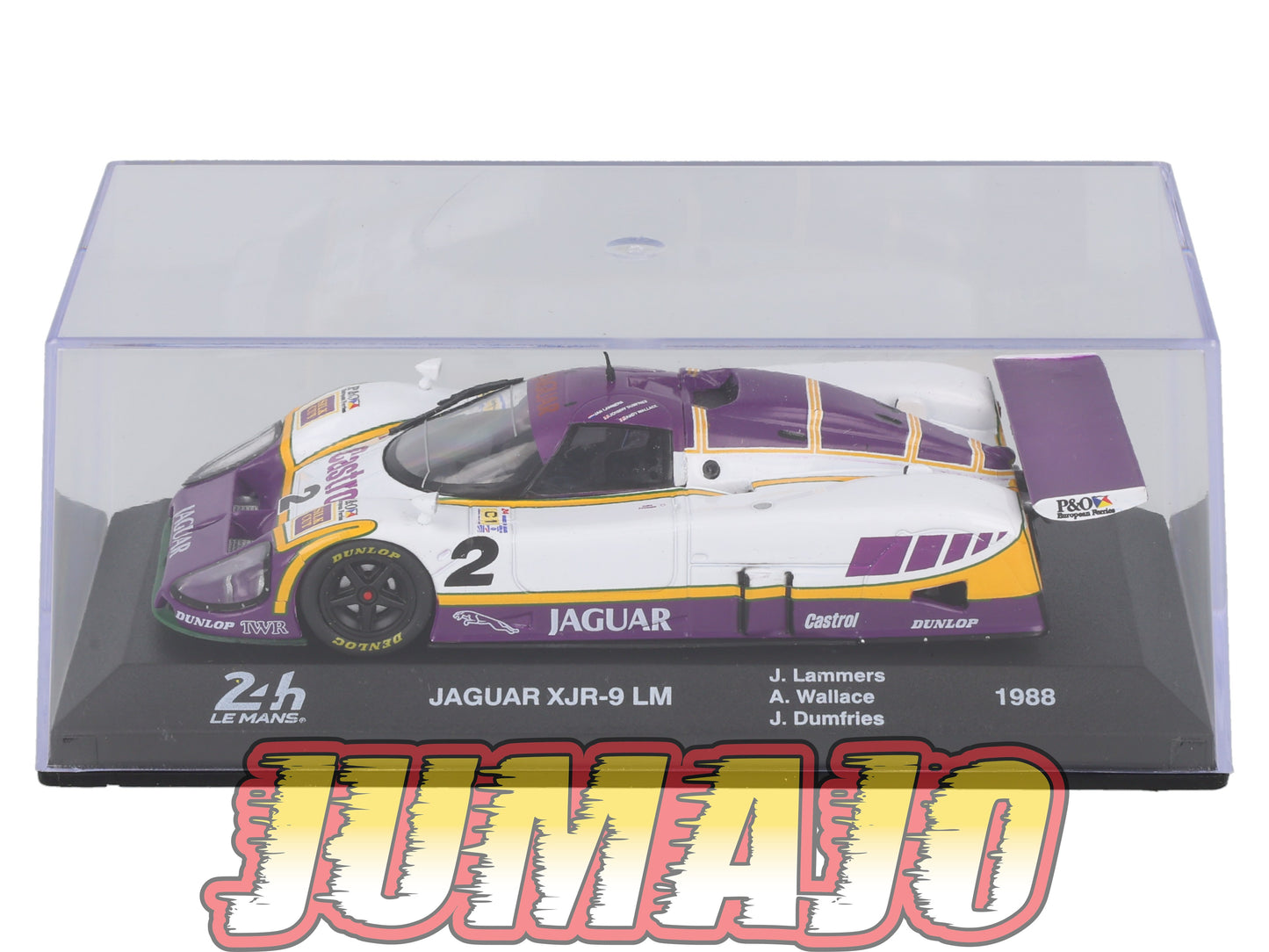 24H270 Voiture 1/43 IXO 24 Heures Mans JAGUAR XJR-9 LM Winner 1988 J.Lammers #2