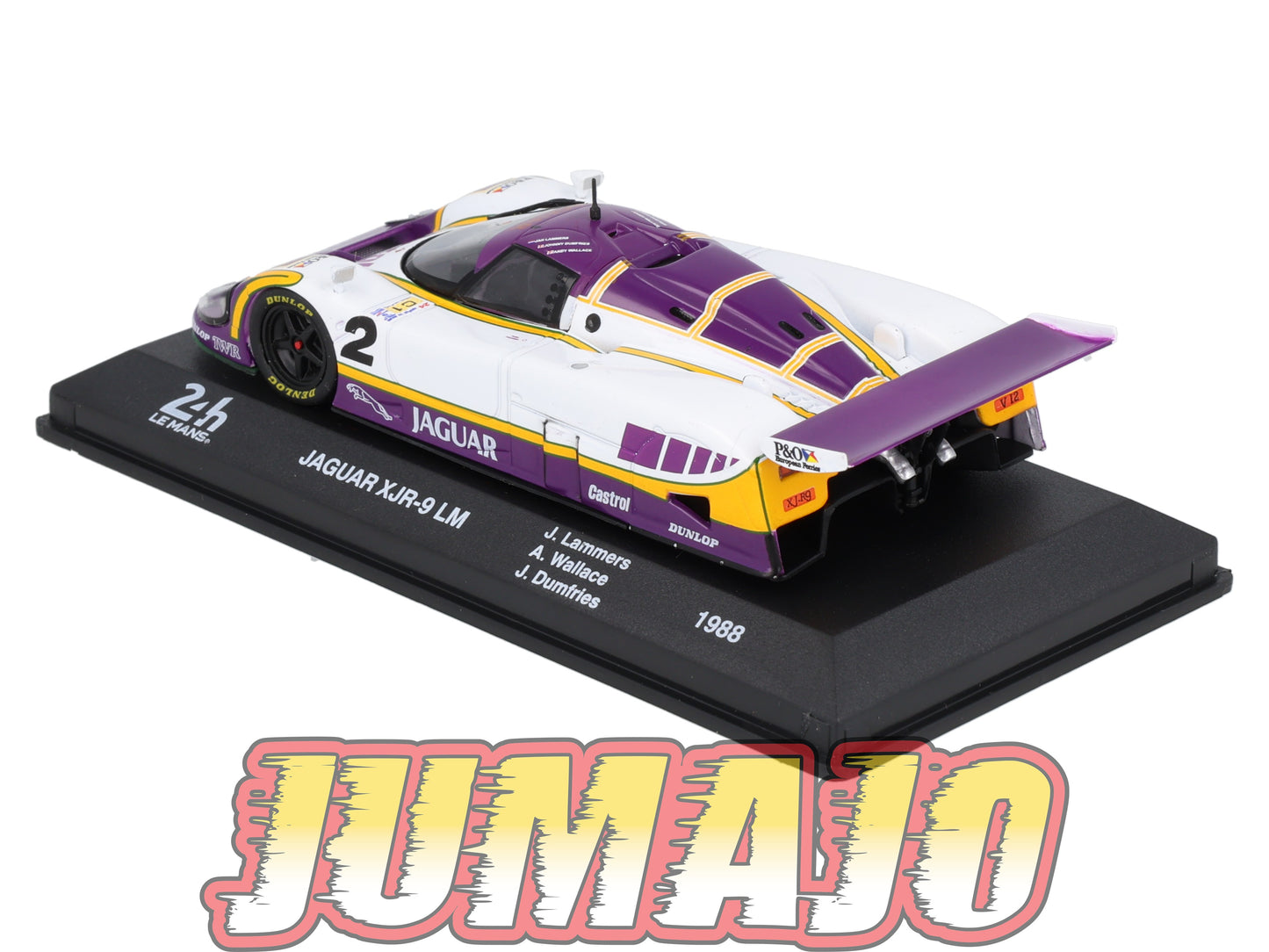 24H270 Voiture 1/43 IXO 24 Heures Mans JAGUAR XJR-9 LM Winner 1988 J.Lammers #2