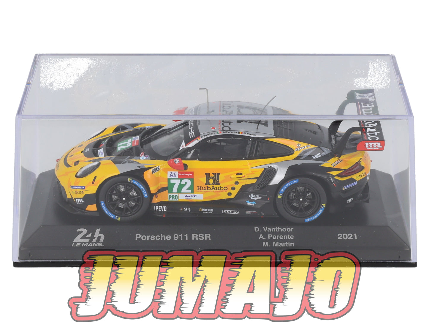 24H274 Voiture 1/43 24 Heures Mans IXO PORSCHE 911 RSR #72 2021 Vanthoor