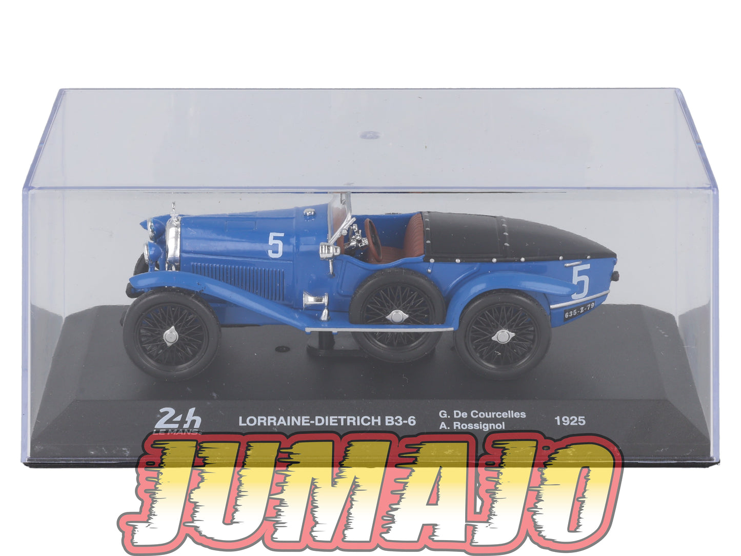 24H278 Voiture 1/43 24 Heures Mans IXO Lorraine Dietrich B3-6 Winner #5 1925 De Courcelles