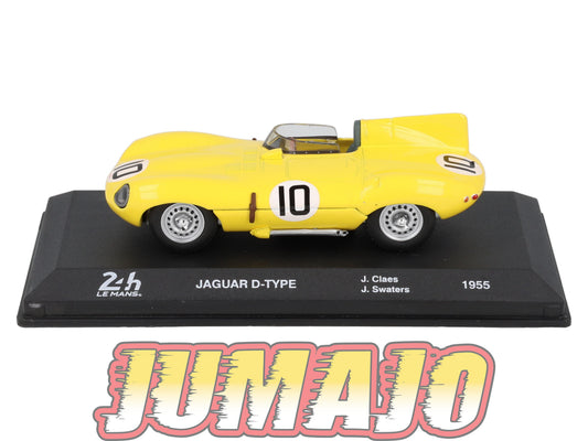 24H288 Voiture 1/43 24 Heures Mans IXO JAGUAR D TYPE #10 1955 J Claes