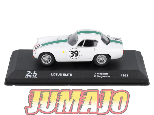 24H289 Voiture 1/43 24 Heures Mans IXO LOTUS ELITE 1963 J Wagstaff