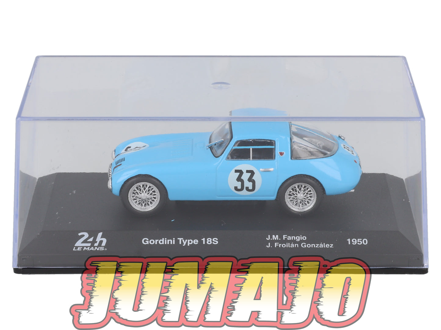 24H291 Voiture 1/43 24 Heures Mans IXO Gordini Type 18S #33 1950 JM Fangio