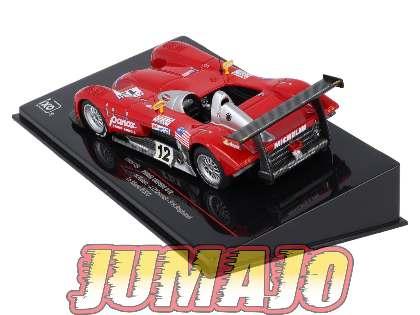 24H2 voiture 1/43 IXO 24 Heures Le Mans : PANOZ LMP900 Katoh #12 2000 LMM139