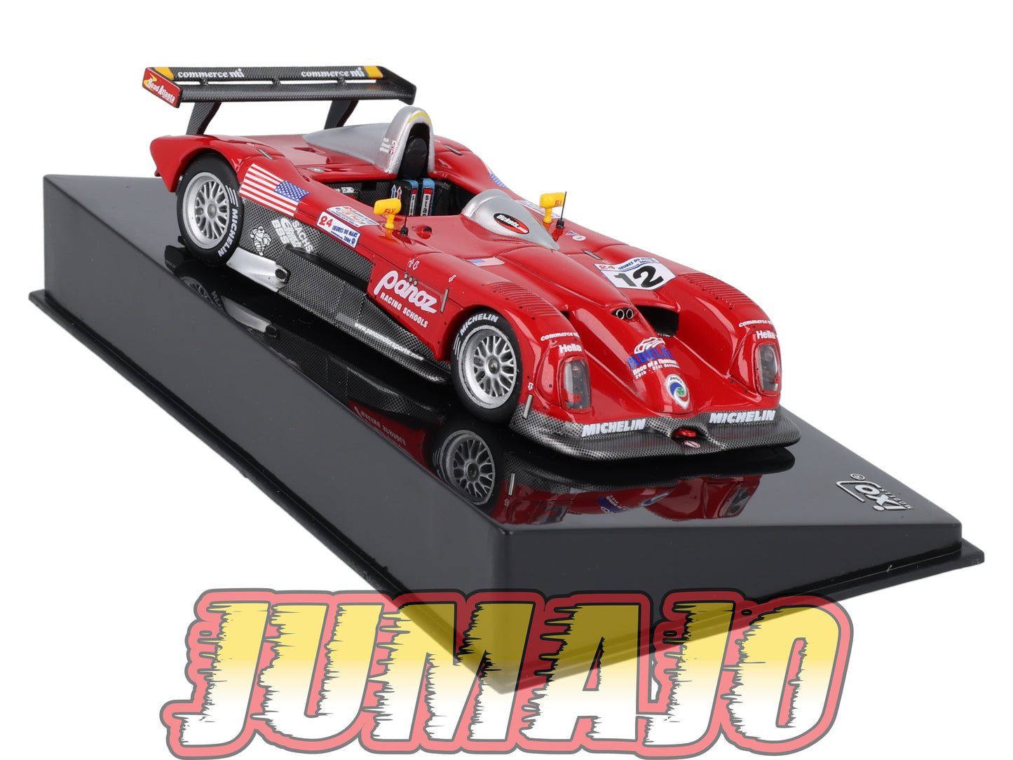 24H2 voiture 1/43 IXO 24 Heures Le Mans : PANOZ LMP900 Katoh #12 2000 LMM139