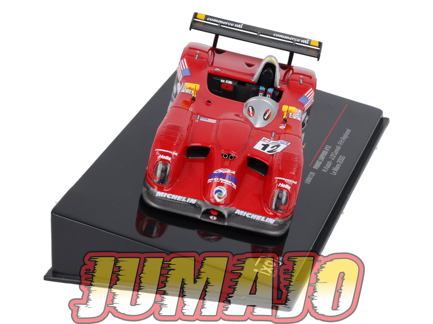 24H2 voiture 1/43 IXO 24 Heures Le Mans : PANOZ LMP900 Katoh #12 2000 LMM139