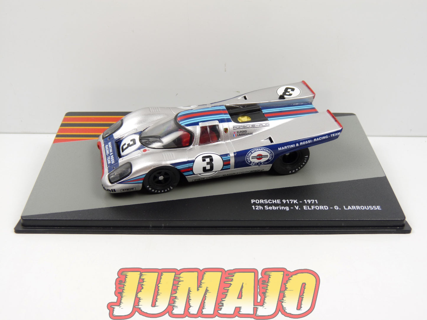 PRC3 voiture 1/43 Altaya IXO : PORSCHE 917K 1971 #3 V.Elford 12h Sebring