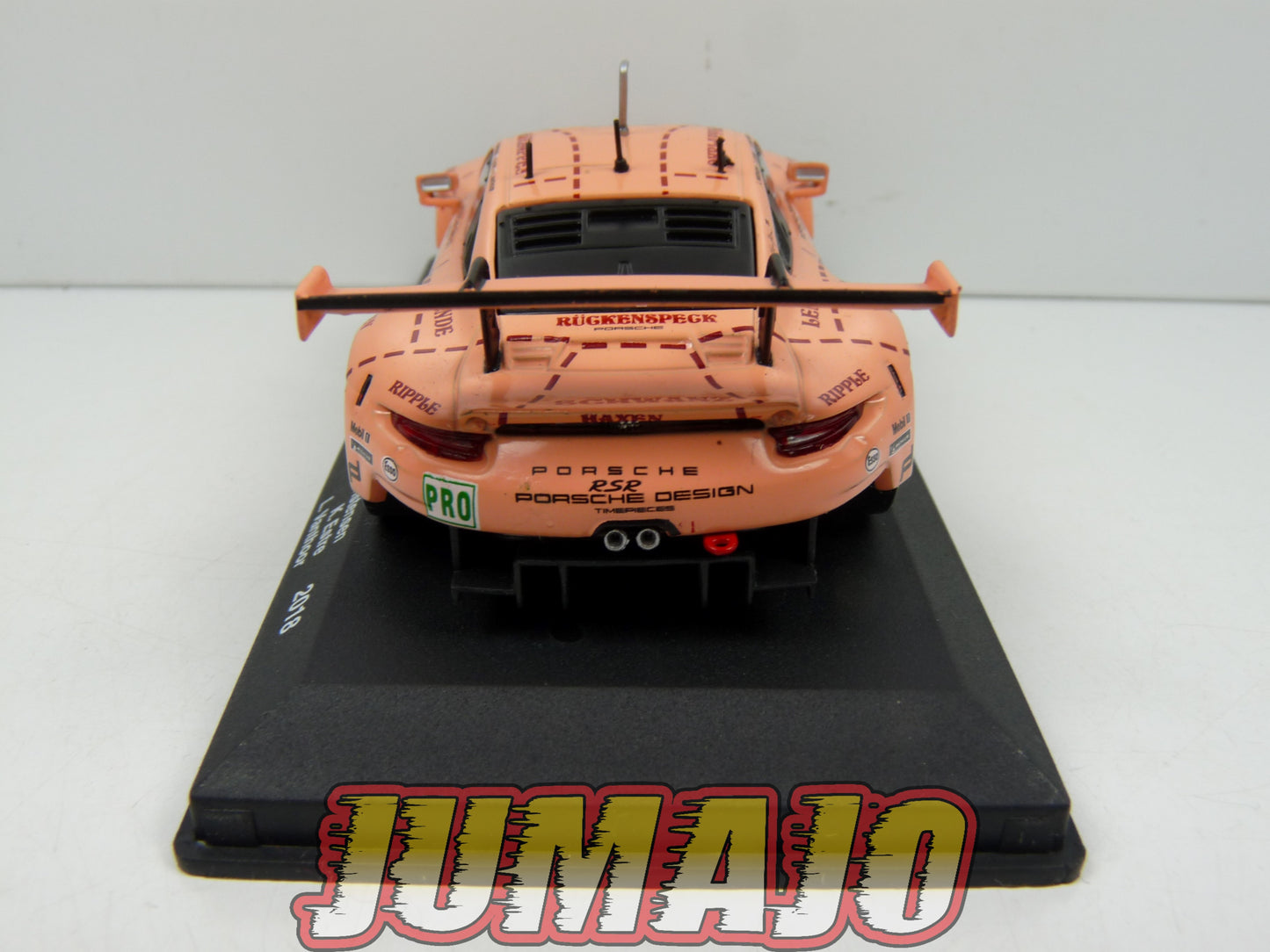 24H202 Voiture 1/43 IXO 24 Heures Mans PORSCHE 911 RSR Cochon 2018 Christensen