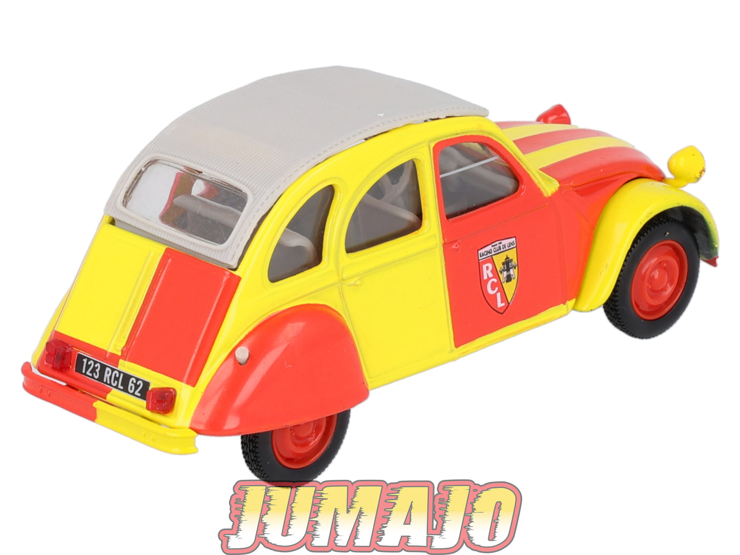 2CV118 Voiture 1/43 ELIGOR Citroen : 2CV 6 RCL Racing Club Lens