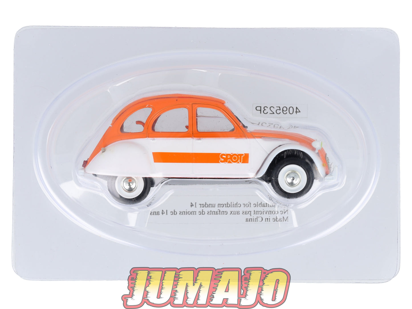 2CV13 Voiture 1/43 NOREV Citroen : 2CV Spot HACHETTES