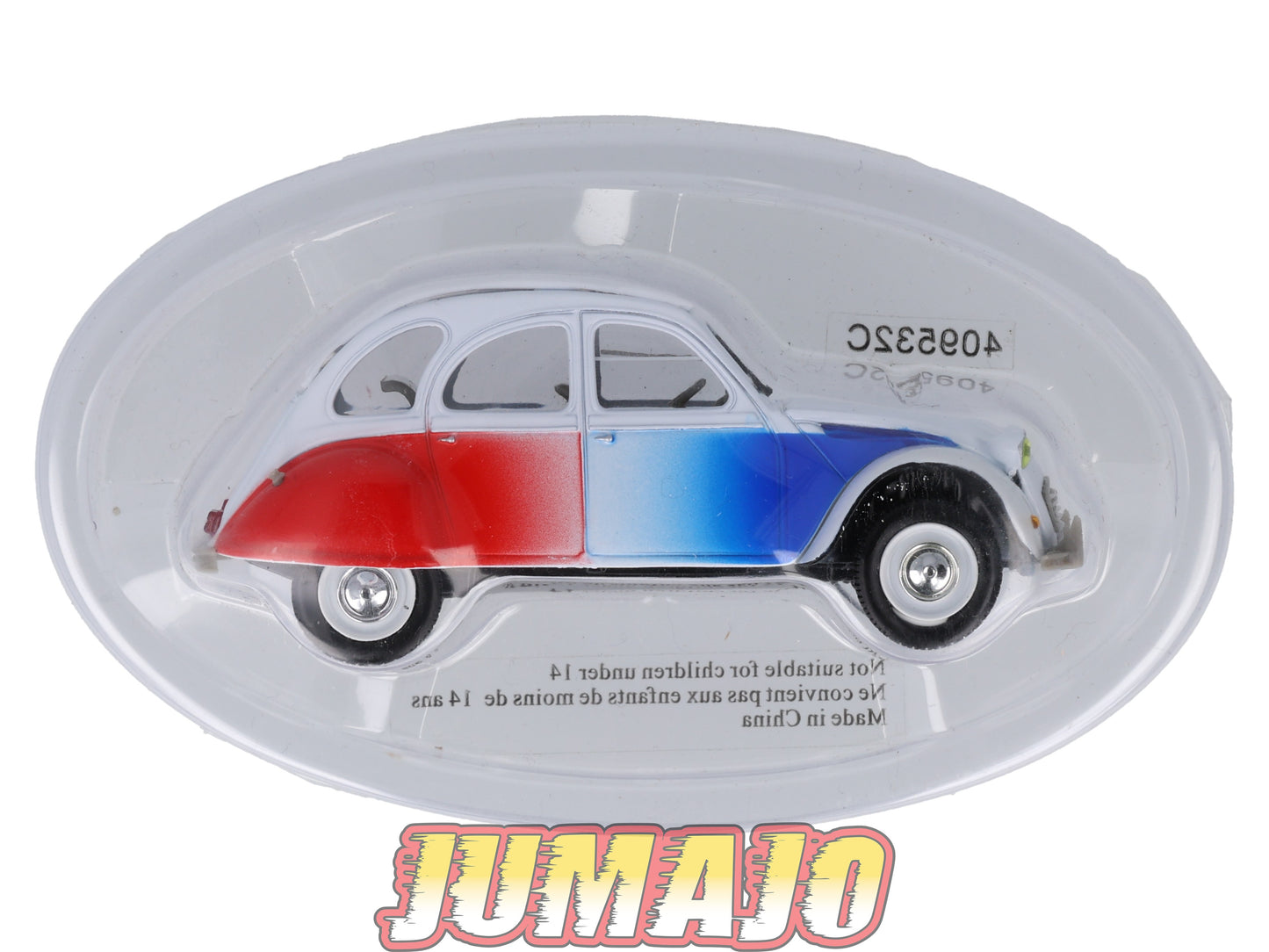 2CV22 Voiture 1/43 NOREV Citroen : 2CV 6 Cocorico 1986