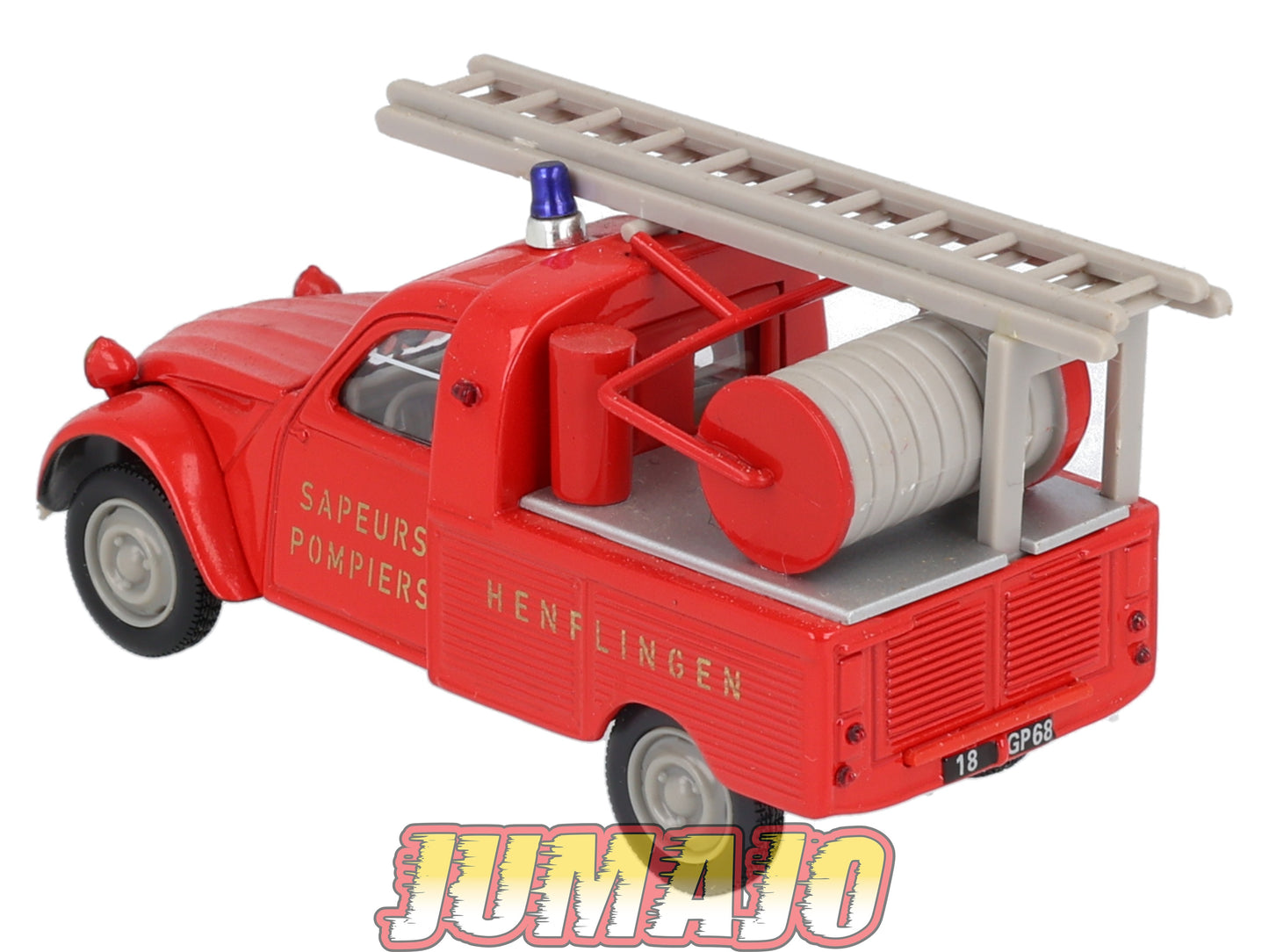 2CV23 Voiture 1/43 NOREV Citroen : 2CV pick-up pompiers