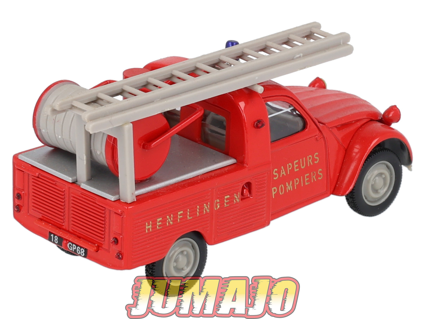 2CV23 Voiture 1/43 NOREV Citroen : 2CV pick-up pompiers
