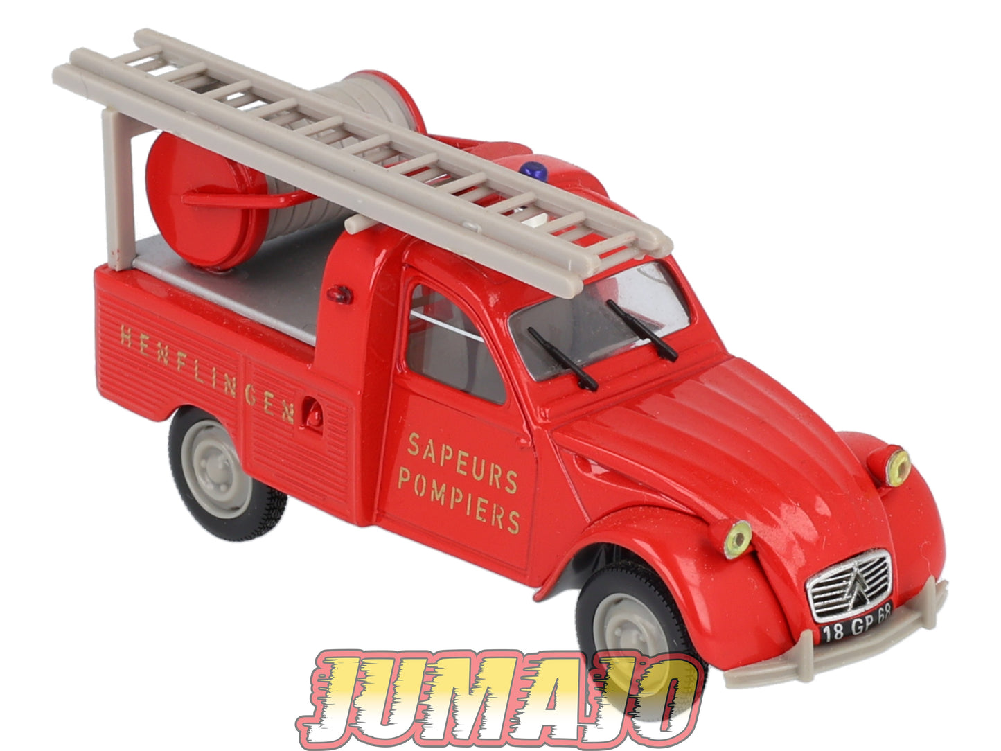 2CV23 Voiture 1/43 NOREV Citroen : 2CV pick-up pompiers