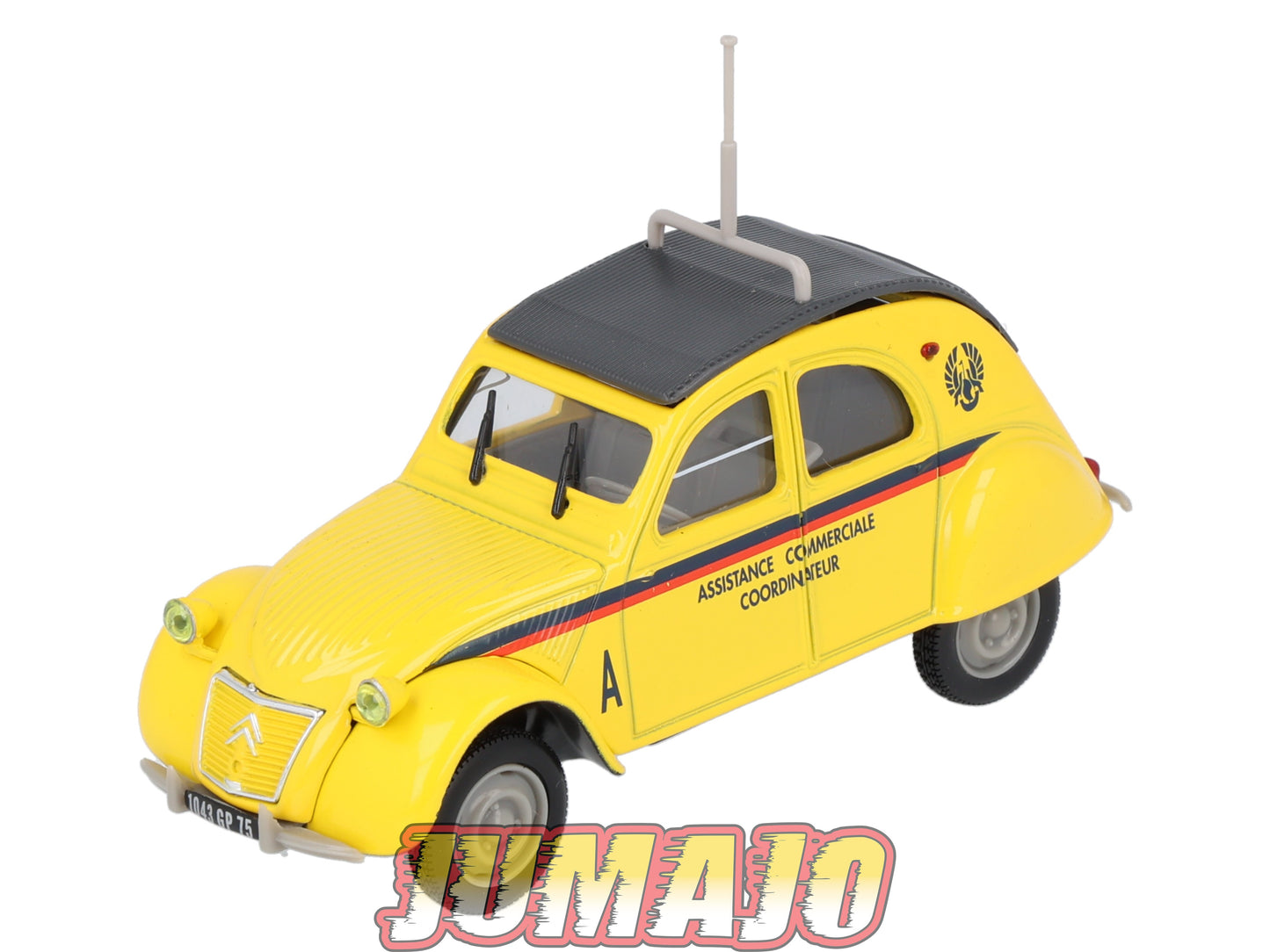 2CV25 Voiture 1/43 NOREV Citroen : 2CV AZLP Assistance commerciale coordinateur