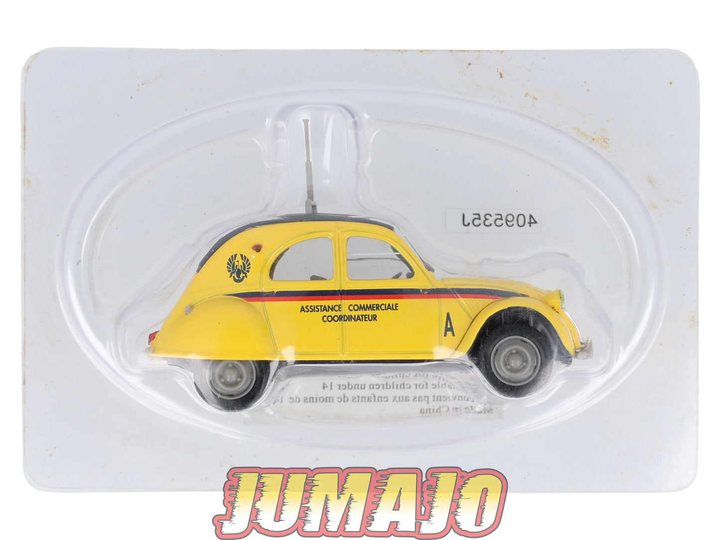 2CV25 Voiture 1/43 NOREV Citroen : 2CV AZLP Assistance commerciale coordinateur