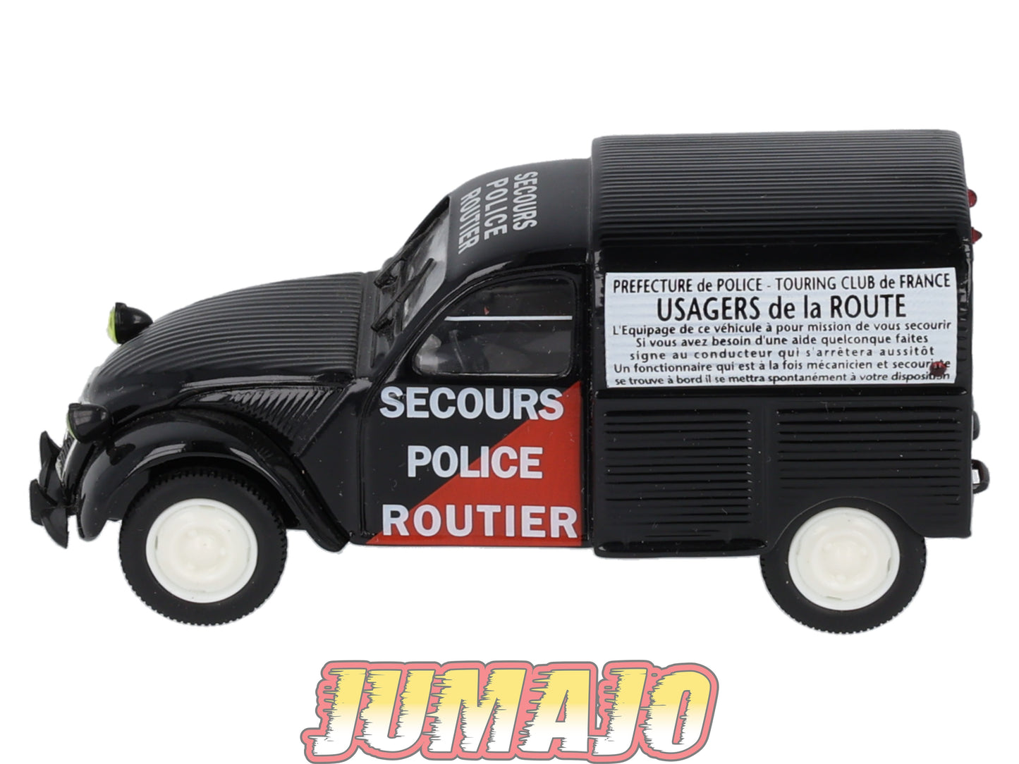 2CV28 Voiture 1/43 NOREV Citroen : 2CV fourgonnette secours routiers Paris