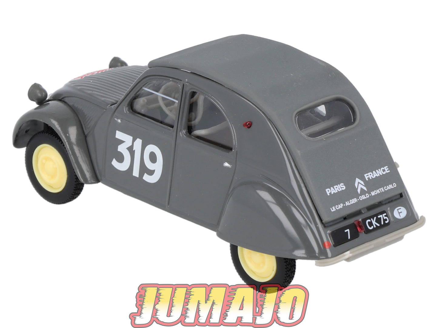 2CV29 Voiture 1/43 NOREV Citroen : 2CV AZ Rallye monte-carlo #319