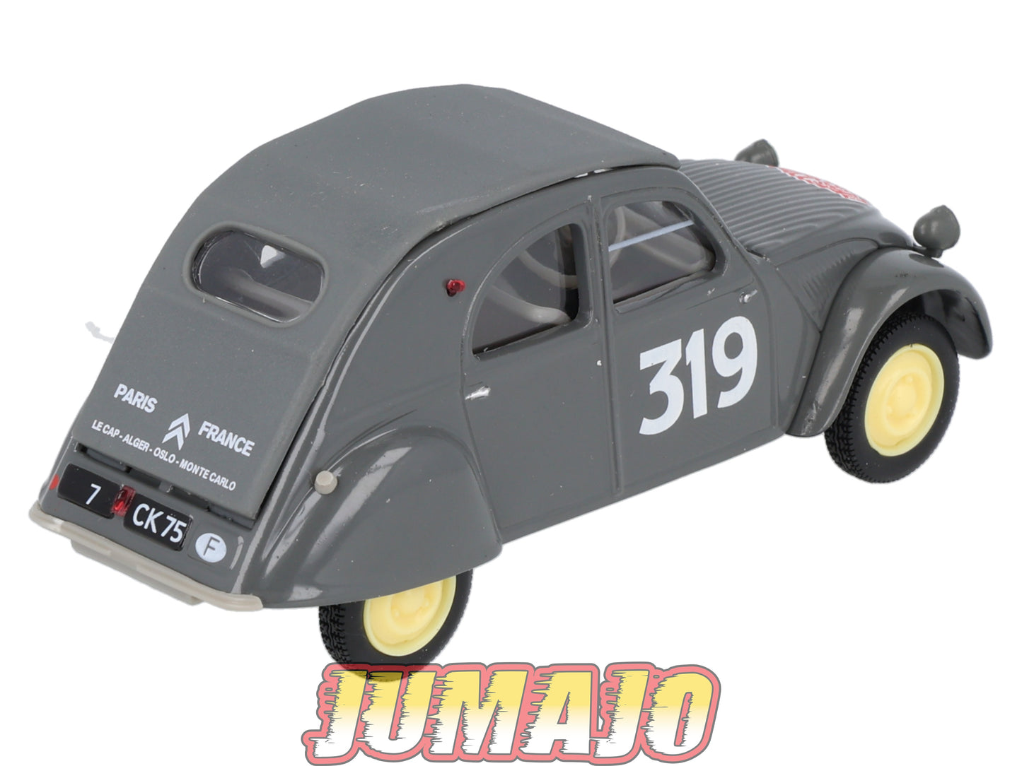 2CV29 Voiture 1/43 NOREV Citroen : 2CV AZ Rallye monte-carlo #319