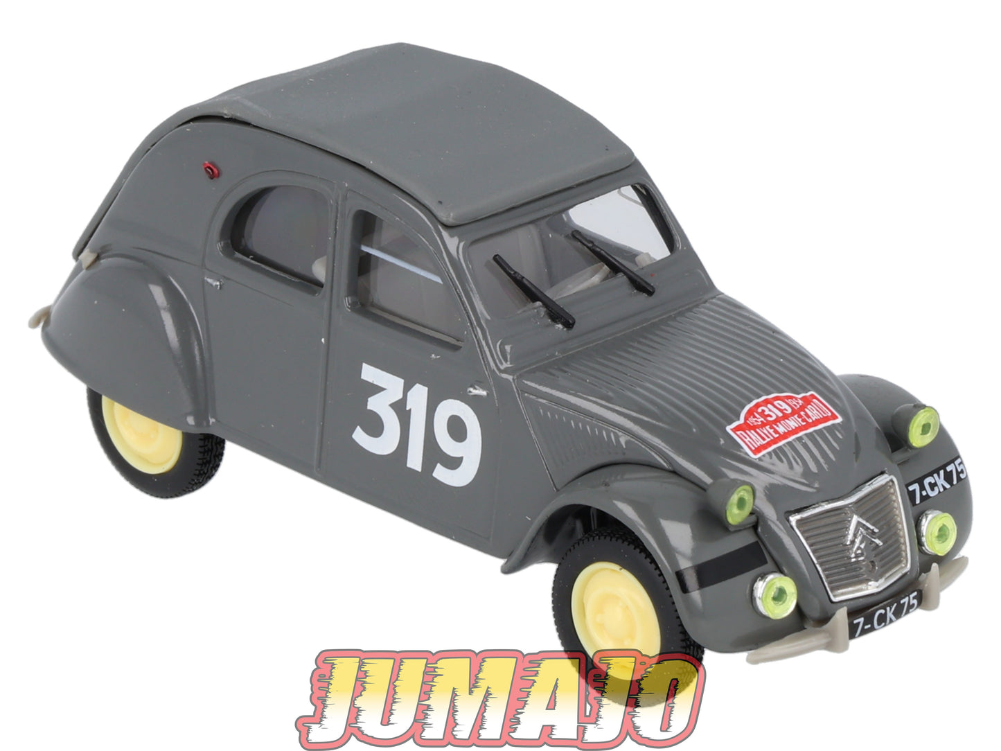 2CV29 Voiture 1/43 NOREV Citroen : 2CV AZ Rallye monte-carlo #319