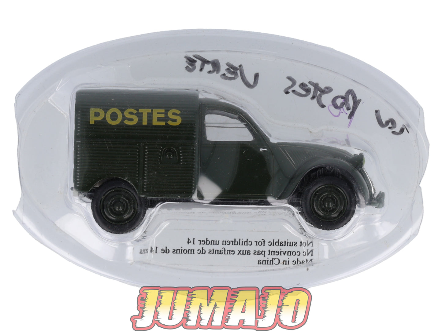 2CV2 Voiture 1/43 NOREV Citroen : 2CV fourgonnette poste 1952