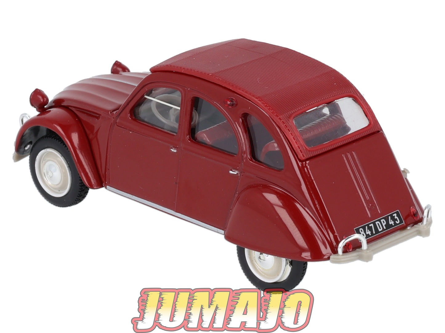 2CV35 Voiture 1/43 NOREV Citroen : 2CV Export Luxe 1967