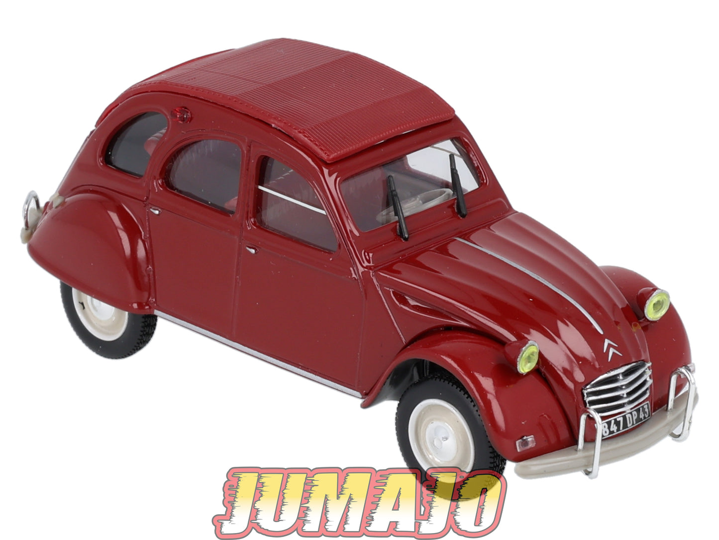 2CV35 Voiture 1/43 NOREV Citroen : 2CV Export Luxe 1967