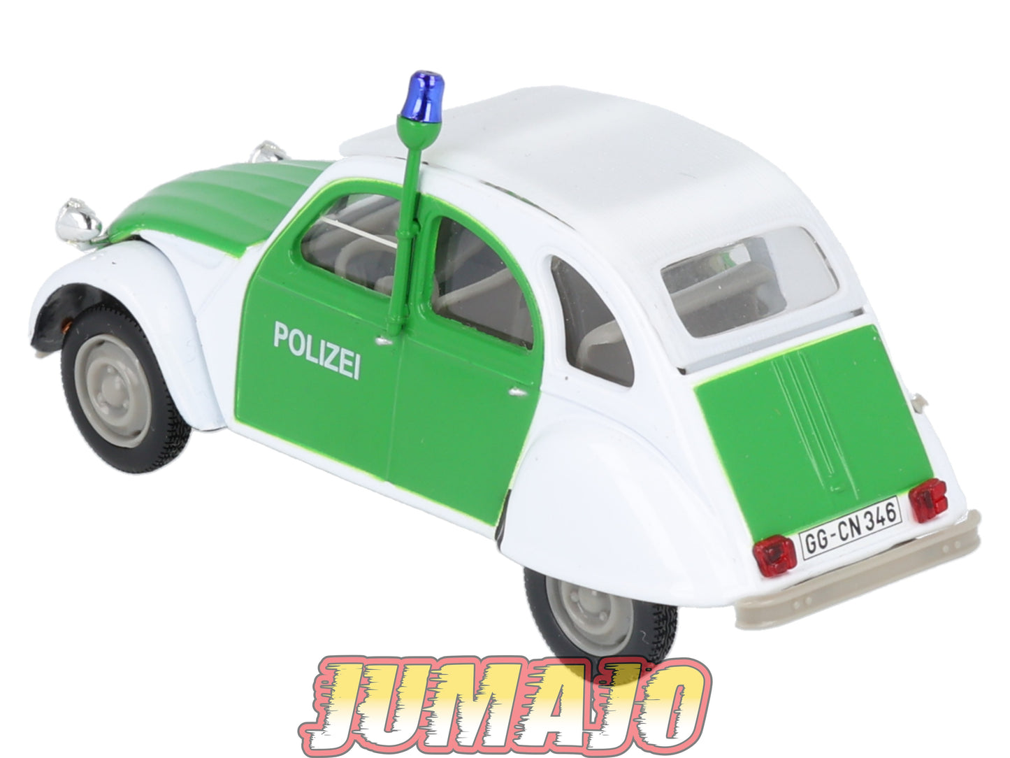 2CV37 Voiture 1/43 NOREV Citroen : 2CV berline « POLIZEI »