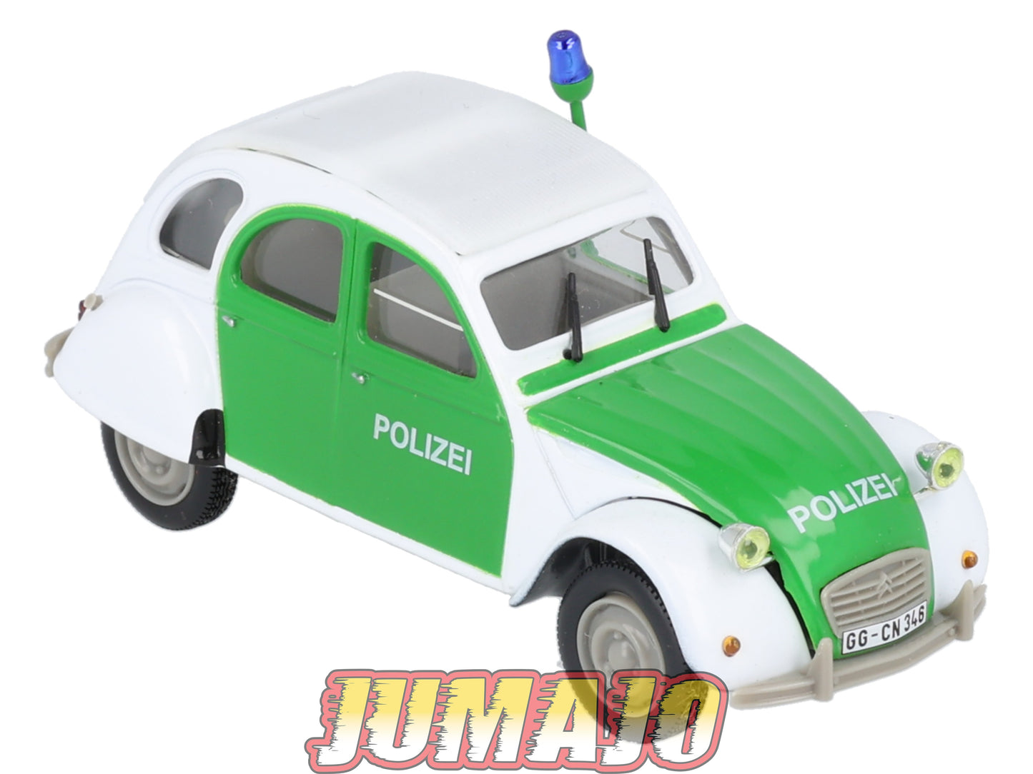 2CV37 Voiture 1/43 NOREV Citroen : 2CV berline « POLIZEI »