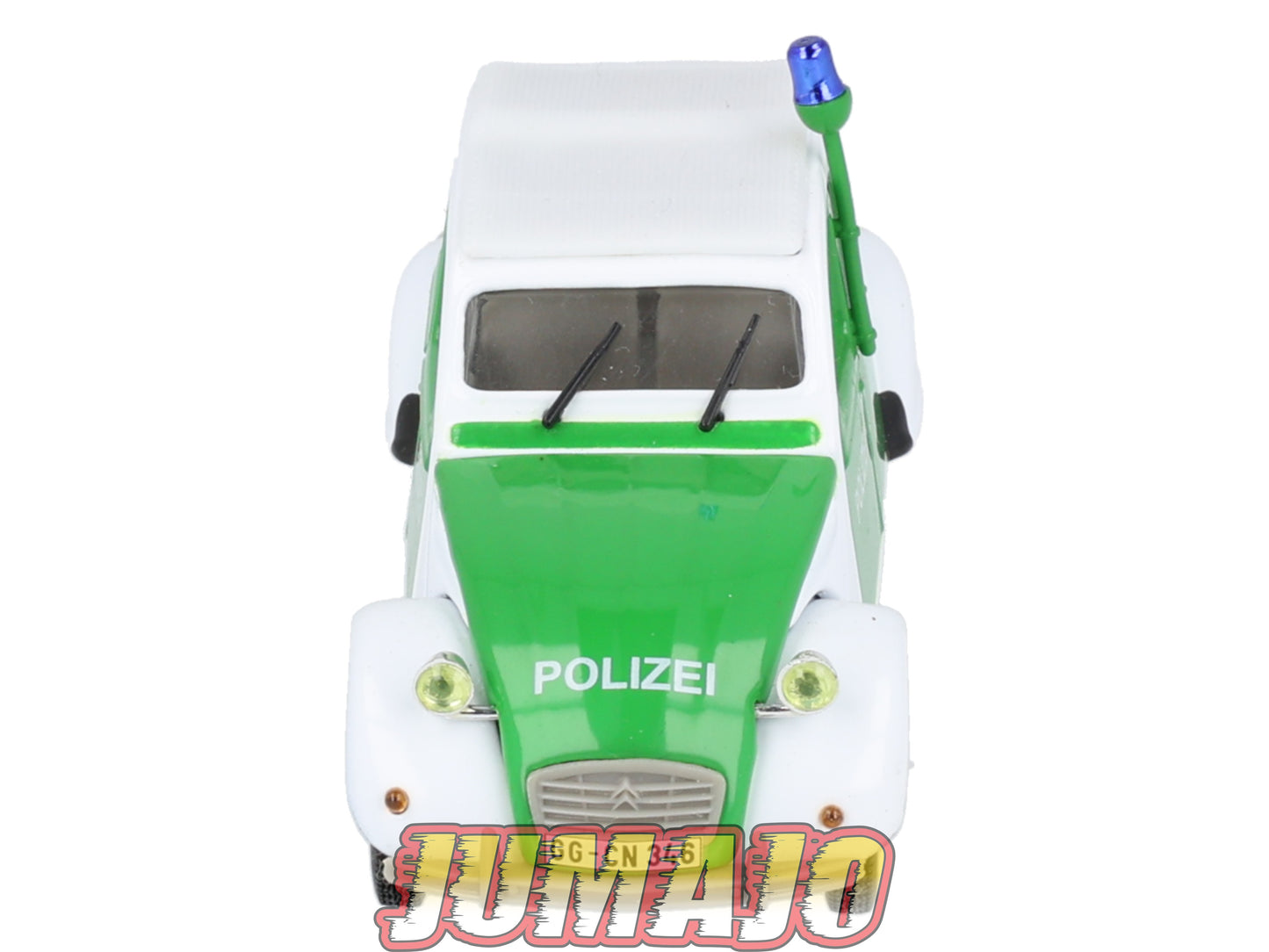 2CV37 Voiture 1/43 NOREV Citroen : 2CV berline « POLIZEI »