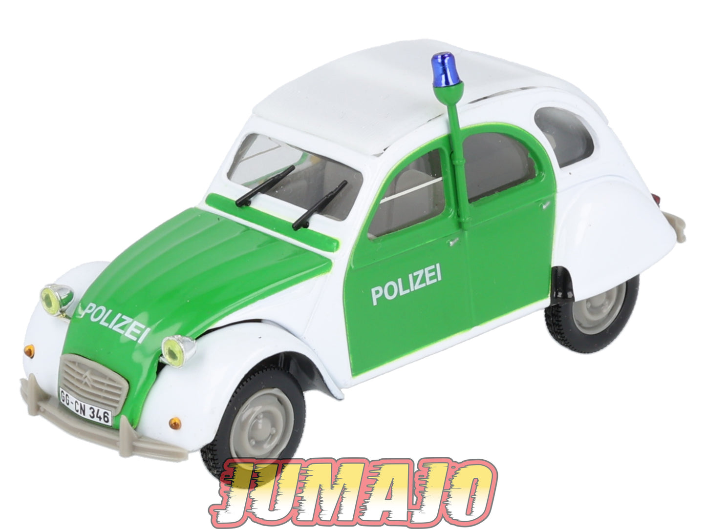2CV37 Voiture 1/43 NOREV Citroen : 2CV berline « POLIZEI »